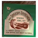 LS - Vintage Storage Cabinet 19x39x65 in with Fabrics, Linens & Bedding