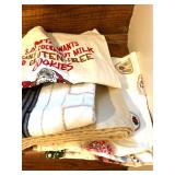 LL - Christmas Decor Lot - Stockings, Snowmen, Reindeer & Mini Tree