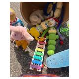 G - Vintage Toys Collection - Baby Rollerblade Doll, Rainbow Xylophone, Longboard & Snorkel Gear