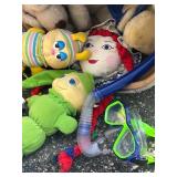 G - Vintage Toys Collection - Baby Rollerblade Doll, Rainbow Xylophone, Longboard & Snorkel Gear