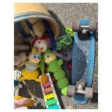 G - Vintage Toys Collection - Baby Rollerblade Doll, Rainbow Xylophone, Longboard & Snorkel Gear