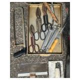 G - Assorted Hand Tools & Masonry Tools - Pliers, Scissors, Saws, Chisels