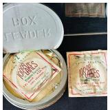 UL - Prescott Pike Hook Vintage Fishing Tackle Collection - Lures, Floats, Leader Box & Net Bag