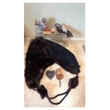 Alaskan Travel Treasures including Iniuit Carved Figurine