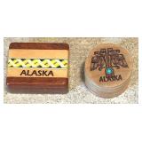 Alaskan Travel Treasures including Iniuit Carved Figurine