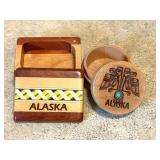 Alaskan Travel Treasures including Iniuit Carved Figurine