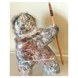 Alaskan Travel Treasures including Iniuit Carved Figurine