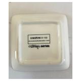 DR - Pottery Barn Snowflake Plate; The Original Red Plate (Germany); JOY Deer Tile; Star Dish; Vase; Cake Stand; 3 Spreader Knives (Lot of 8)