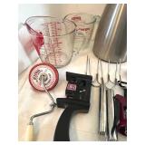 UL - Good Cook Kitchen Utensil Lot with Coffee Pot & Measuring Cups