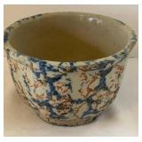 UL - Two Vintage Spongeware Bowls including a Vintage Red Wing Sponge Ware Bowl