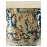 UL - Two Vintage Spongeware Bowls including a Vintage Red Wing Sponge Ware Bowl