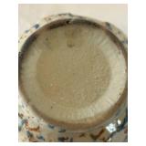 UL - Two Vintage Spongeware Bowls including a Vintage Red Wing Sponge Ware Bowl