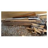 O - Assorted Scrap Wood - Mixed Lumber Pieces for DIY Projects