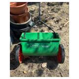 O - Scotts AccuGreen Seed Spreader with Garden Pots & Accessories
