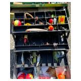 G - Fishing Poles with Reels, Lures, Tackle Boxes, Life Vests & Rope