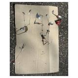 G - Fishing Poles with Reels, Lures, Tackle Boxes, Life Vests & Rope