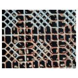 G - Vintage Iron Grates - Ornate Scroll, Lattice Grid & Geometric Mesh