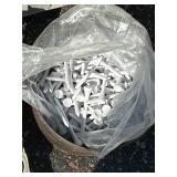 G - Golf Balls & Tees - Assorted White, Light Blue, Neon Yellow Balls