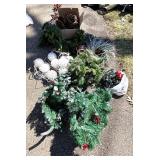 G - Christmas Greens & Lights Assortment with Pine Cones