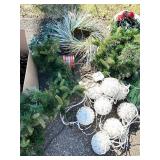 G - Christmas Greens & Lights Assortment with Pine Cones