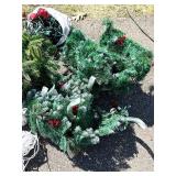 G - Christmas Greens & Lights Assortment with Pine Cones