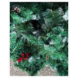 G - Christmas Greens & Lights Assortment with Pine Cones