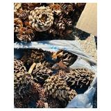 G - Christmas Greens & Lights Assortment with Pine Cones