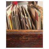 LL - Vintage Greeting Cards Box,  Assorted Cards & Postcards