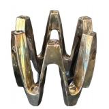 UL - Dansk 6-Arm Candle Holder - Dansk Designs Ltd with 14 in Taper Candles