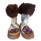 DR - Vintage Handmade Indigenous Mukluks