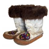 DR - Vintage Handmade Indigenous Mukluks
