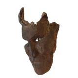 DR - Vintage Hand Carved Decorative Wooden Mask