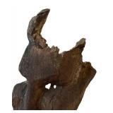 DR - Vintage Hand Carved Decorative Wooden Mask