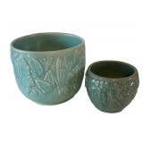 DR - Vintage McCoy Butterfly Planter and NM Nelson Planter