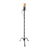 DR - Two Wrought Iron Candle Holders