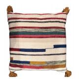 LL - Set of 2 Striped Accent Pillows with Blanket