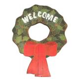 LL - Vintage Welcome Sign and Tinsel