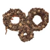 LL - Pinecone Wreath Set - Wreaths & Pinecone Trees & Faux Greenery