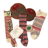 LL - Christmas Stockings, Vintage Leather Decor and More