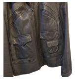 LS - ANA Leather Jacket - Size Large