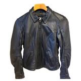 LS - First Gear Premium Riding Equipment Leather Motorcycle Jacket - Women