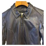 LS - First Gear Premium Riding Equipment Leather Motorcycle Jacket - Women