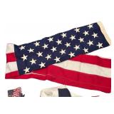 LL - Patriotic US Flags Bundle - Large Flag, Banner, Hand Flags & Accessories