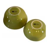 DR - Vintage Green Bowls by Roseville and More