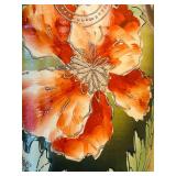 UL - Vintage Japanese Hand Painted Moriage Style Vase