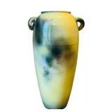 UL - Vintage Japanese Hand Painted Moriage Style Vase