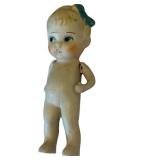 UL - Made in Japan 5-Inch Bisque Dolls - Pair of Vintage Ceramic Baby Figures