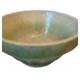 DR - Two Vintage Green Celadon Ceramic Bowls