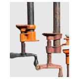 G - Bar Clamps & C-Clamps Up to 73 in Length - Assorted Long Clamps