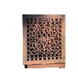 G - Vintage Iron Grates - Ornate Scroll, Lattice Grid & Geometric Mesh